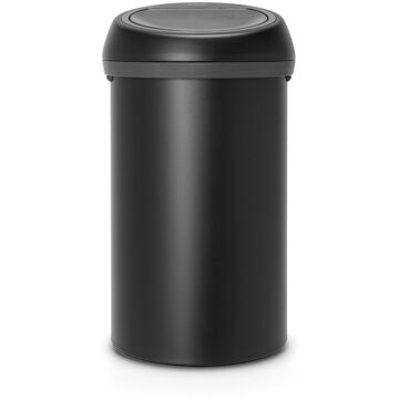 Brabantia Touch Bin Afvalemmer - 60 liter - Moonlight Black Zwart