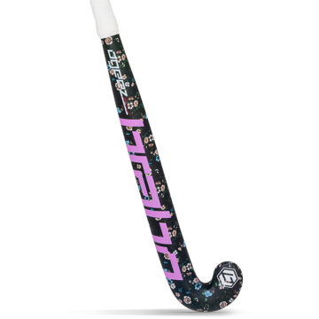 Brabo O'Geez Floral Junior Hockeystick Paars - 31 inch