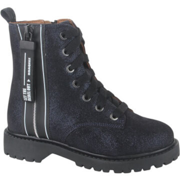 Braqeez 425771-9 meisjes veterboots Blauw - 33