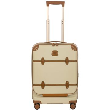 Bric's Bric's Bellagio Cabin Trolley Exp cream hardcase koffer pilotenkoffer Beige - H 55 x B 38 x D 23 / 27 cm