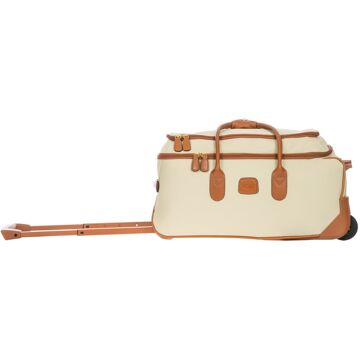 Bric's Bric's Firenze Holdall with Wheels 55 cream handbagage Beige - H 55 x B 32 x D 25 cm