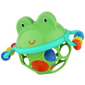 Bright starts Oball aangrijpbal Jingle & Shake frog