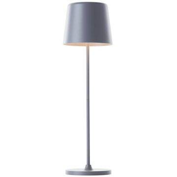 Brilliant Kaami Tafellamp - Ø 10 cm - Grijs