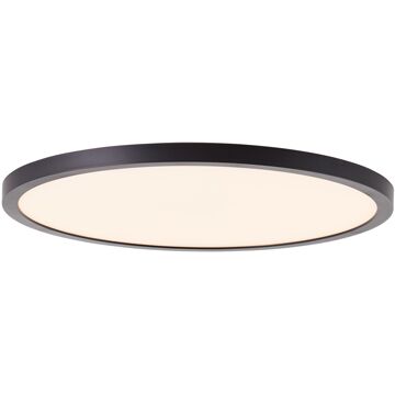 Brilliant Plafondlamp Tuco Zwart ⌀30cm 21w