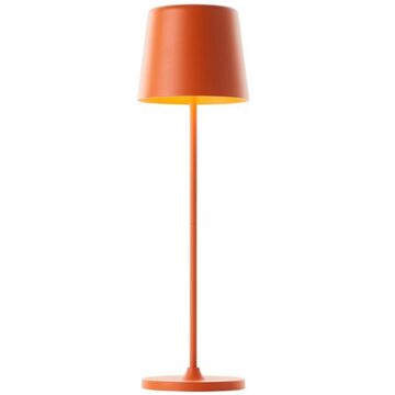 Brilliant Tafellamp Kaami Oranje ⌀10cm 2w Usb