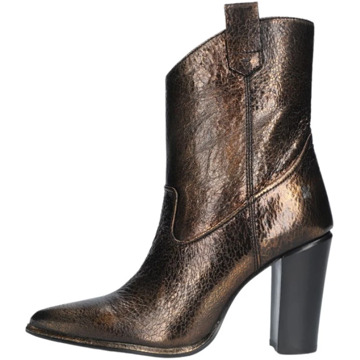 Bronx Cowboy Stijl Enkellaarsjes Bronx , Brown , Dames - 39 Eu,38 Eu,40 EU