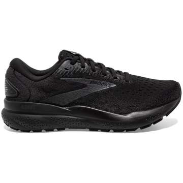 Brooks Ghost 16 Neutrale Schoen Dames-Zwart,Zwart - 38