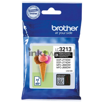 Brother LC-3213BK Inkt Zwart
