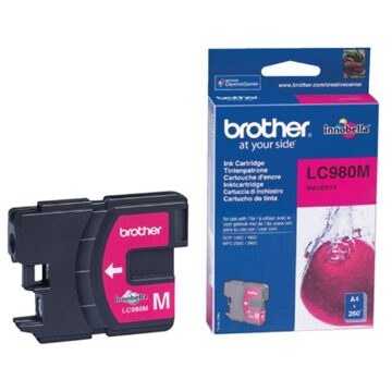 Brother LC-980M Inkt Paars