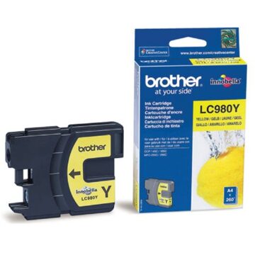 Brother LC-980Y Inkt Geel