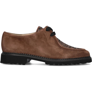 Brunate Bruine Suède Veterschoenen Brunate , Brown , Dames - 38 EU