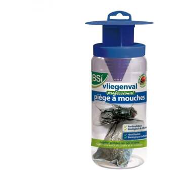 BSI vliegenval Fly Attract 10,5 x 24 cm blauw/transparant