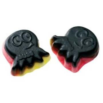 Bubs - Godis Zweedse Liquorice/Fruit Octopus 4 Kilo