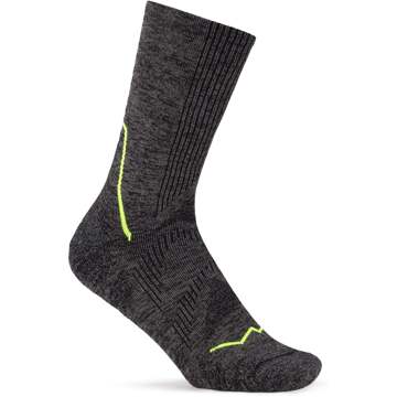 Buff Dryflx Crew  Hardloopsokken Unisex-zwart - 42-44