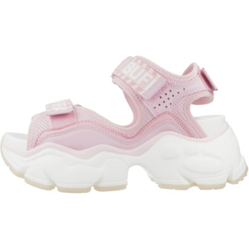 Buffalo Moderne Platte Sandalen voor Vrouwen Buffalo , Pink , Dames - 40 EU