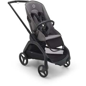 Bugaboo Kinderwagen Dragonfly Base Black Grey Melange Grijs