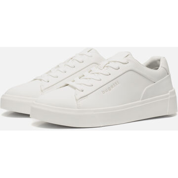 Bugatti Gunter Sneakers wit Leer - 40,41,42,43,44,45,46,47