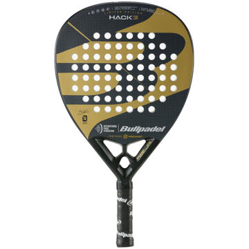 Bullpadel HACK JR FIP zwart - one size