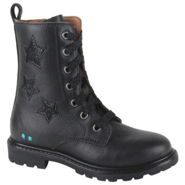 Bunnies Jr. 225864-589 meisjes veterboots Zwart - 30
