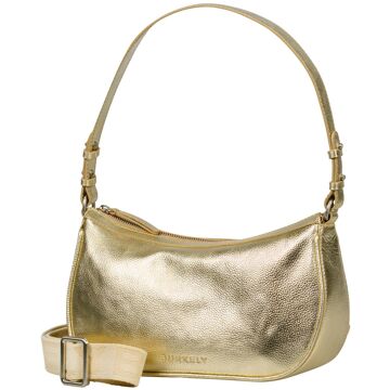 Burkely Always Ava Baguette Bag gold damestas Goud - H 14 x B 28 x D 8 cm