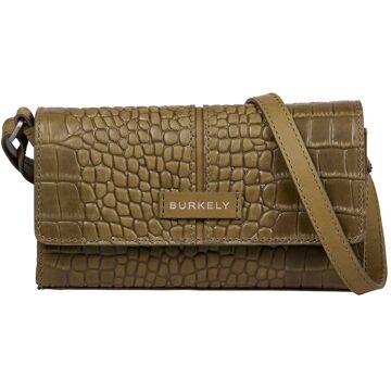 Burkely Cool Colbie Crossbody Flap olive damestas Groen - H 11 x B 20 x D 6.8 cm