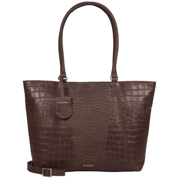 Burkely Cool Colbie Wide Tote 15,6" brown Bruin - H 32 x B 37 x D 16