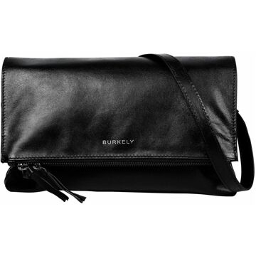 Burkely Creased Crystel Satchel Bag black damestas Zwart - H 16 x B 27 x D 7.6 cm