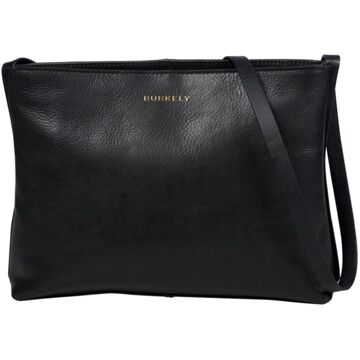 Burkely Fine Florence Crossbody Zip Bag black handtas dames Zwart - H 19.5 x B 25 x D 5 cm