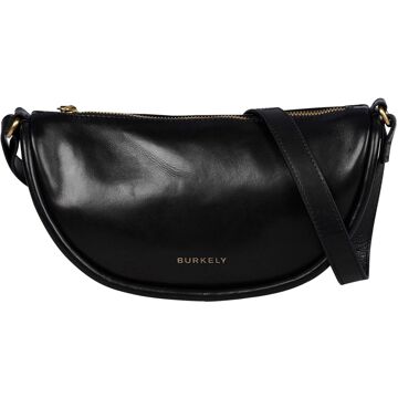 Burkely Vintage Veda Crossover Bag black crossbody dames Zwart - H 14 x B 26 x D 10 cm