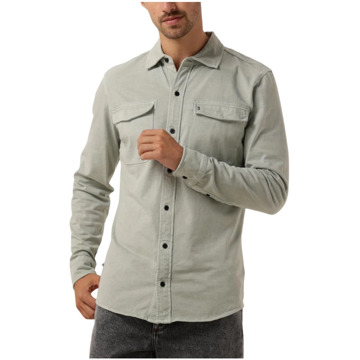 BUTCHER OF BLUE Finn Pocket Jersey Overshirt Groen Butcher of Blue , Green , Heren - 2XL