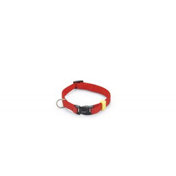 BZ NYLON HALSBAND UNI RD 20-30X10