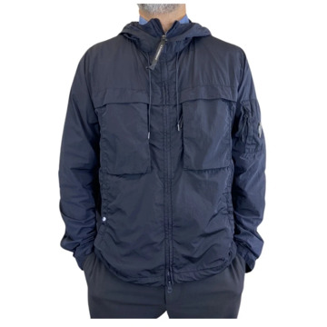 C.P. Company Capuchon Windjack - Kleur: Neutraal C.p. Company , Blue , Heren - 2Xl,Xl