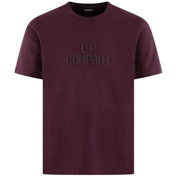 C.P. Company Twisted Jersey Herenmode Top C.p. Company , Purple , Heren - L,M,S