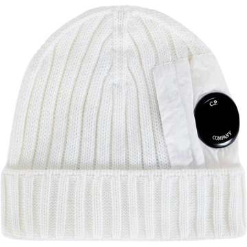 C.P. Company Witte Wol Bonnet C.p. Company , White , Heren - ONE Size