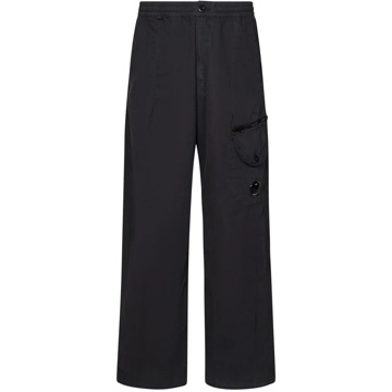 C.P. Company Zwarte Cargo Broek Aw24 C.p. Company , Black , Heren - M