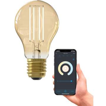 Calex wifi Smart A60 Standaard Goud Filament E27