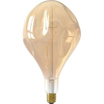 Calex XXL Organic Evo LED Goud - E27 - 6W - Dimbaar