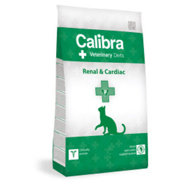 Calibra Veterinary Diets Renal & Cardiac kattenvoer 2 x 5 kg