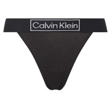 Calvin Klein 3 stuks Reimagined Heritage High Leg Thong Zwart,Grijs - Small,Medium,Large