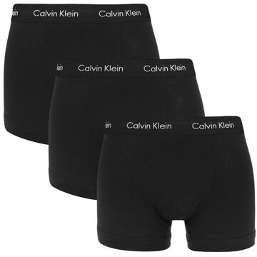 Calvin Klein Boxershorts - Heren - 3-pack - Zwart - Maat S