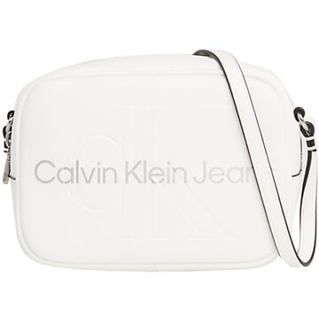 Calvin Klein Gevormde Camera Tas Calvin Klein , White , Dames - ONE Size