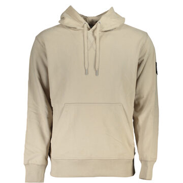 Calvin Klein Hoodies Calvin Klein , Beige , Heren - 2Xl,Xl,M,S