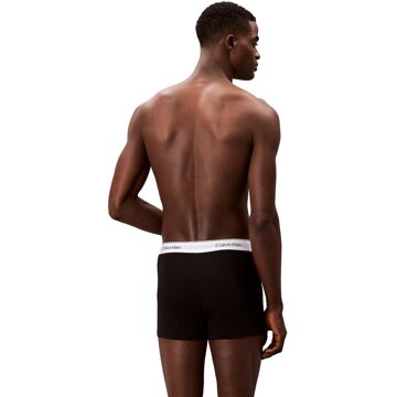 Calvin Klein Icon boxershort 3-pack trunk zwart-wit