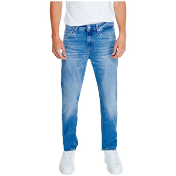 Calvin Klein Jeans Blauwe Jeans met Rits Calvin Klein Jeans , Blue , Heren - W30 L32,W34 L32,W36 L32