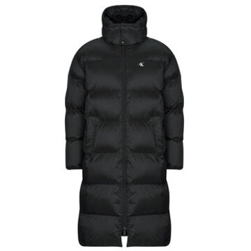 Calvin Klein Jeans Donsjas Calvin Klein Jeans LS LONG LENGTH HOODED NYLON PUFF" Zwart - XXL, S, M, L, XL