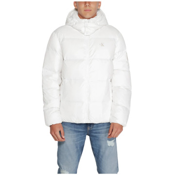 Calvin Klein Jeans Heren Donsjas Collectie: Herfst/Winter Calvin Klein Jeans , White , Heren - L,M