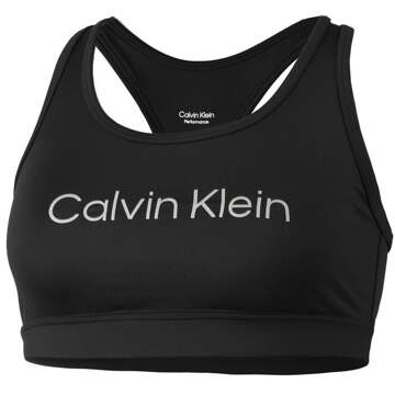 Calvin Klein Medium Support Sport-bh Dames zwart - XL