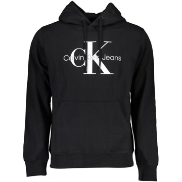 Calvin Klein Sudadera core monogram hoodie Calvin Klein , Zwart , Heren - Xl,M