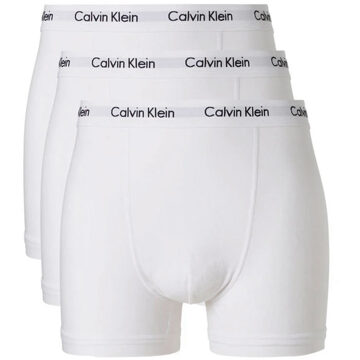 Calvin Klein UNDERWEAR boxershort (set van 3) Wit - 4 (S)