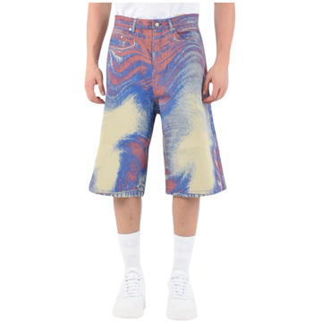 Camper Denim Shorts Camper , Multicolor , Heren - W32,W34,W30